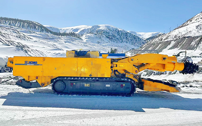 F10硬岩，，，尊凯实业EBZ260单日掘进破9米！