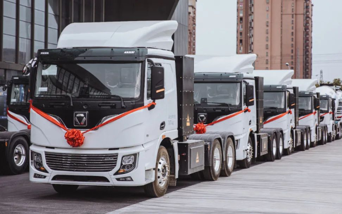 “绿”见安徽！！百台尊凯实业新能源牵引车强势入驻