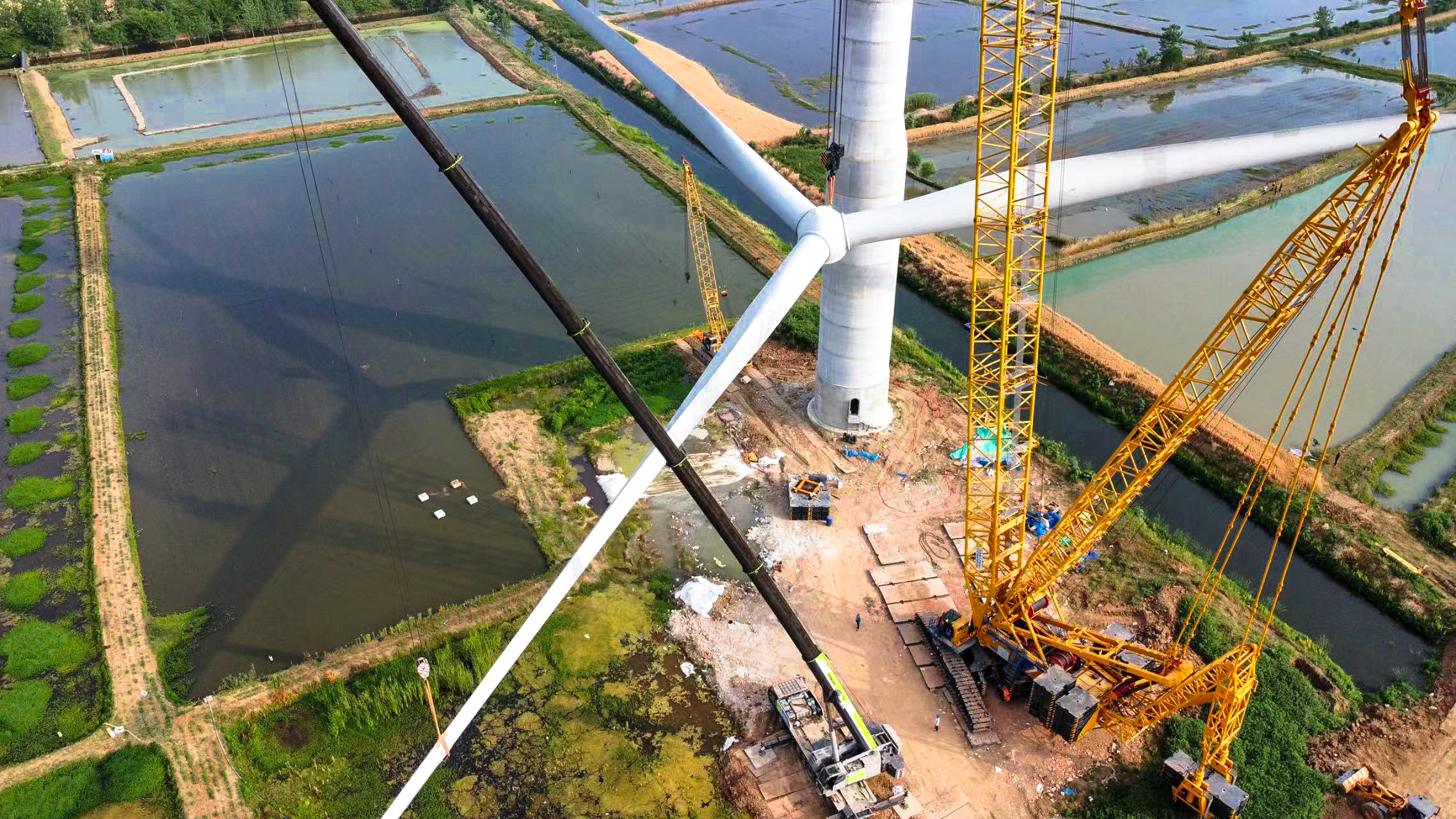 【全球之履】阜阳站！XLC17000助力160米风机装置~