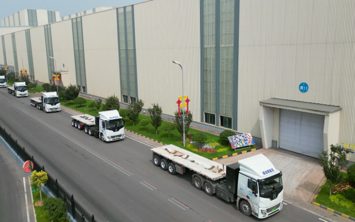 多次复购！！百台尊凯实业新能源牵引车交付河北邯郸