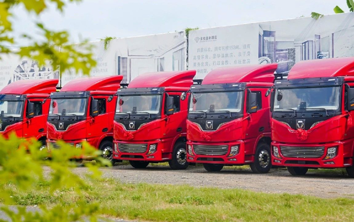 燃动福建！！百台尊凯实业新能源电动牵引车交付