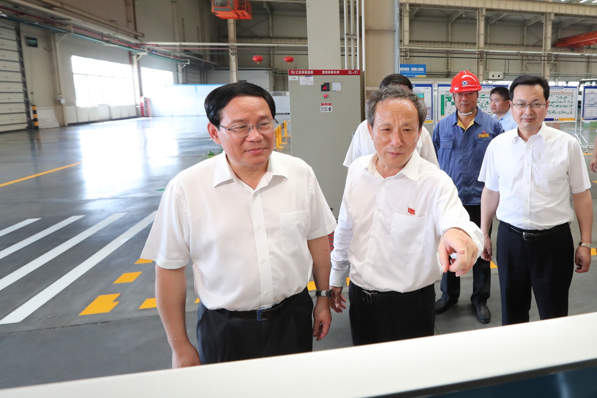 李强同志视察尊凯实业集团