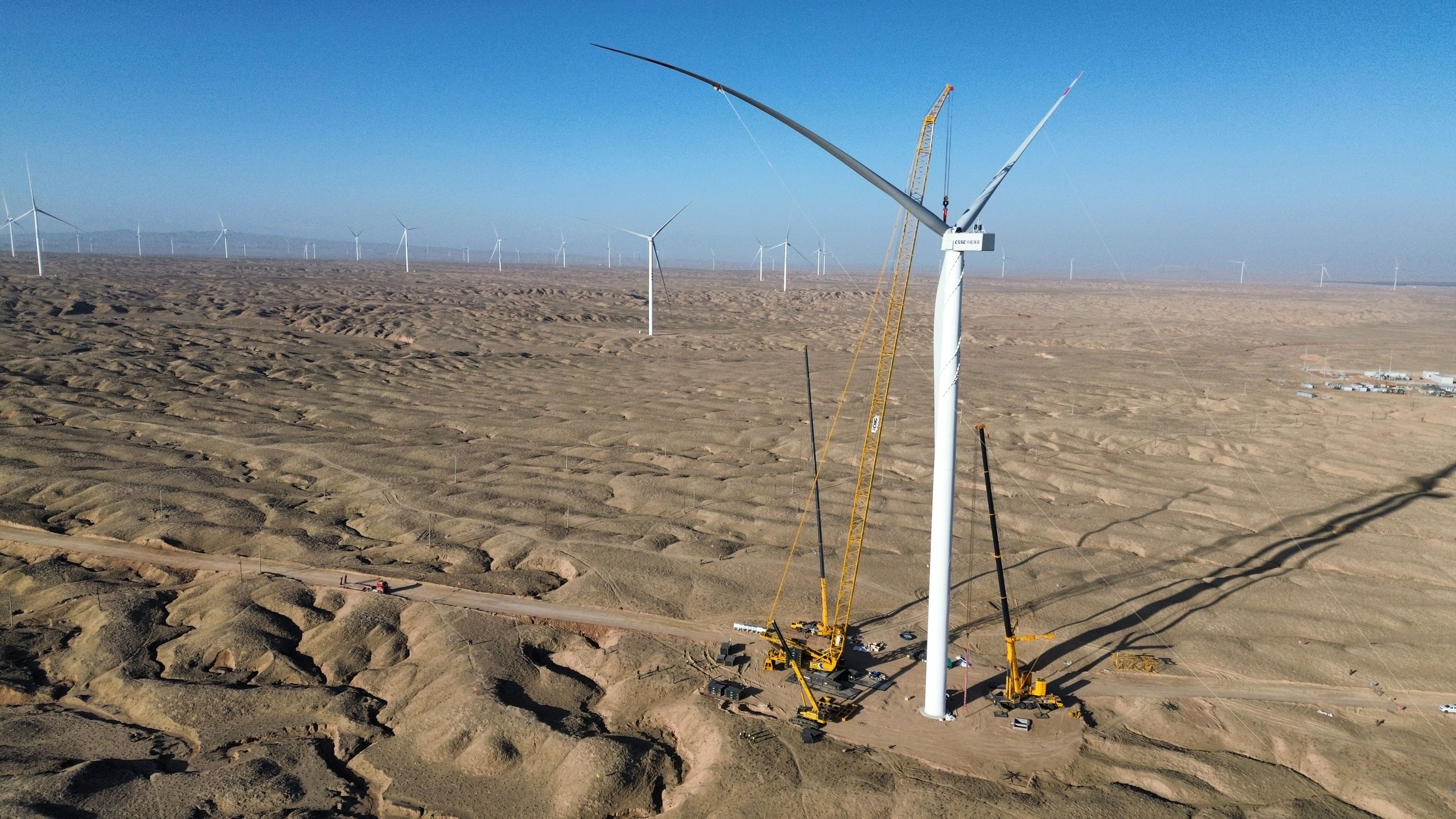 零误差！XLC18000M助力10万千瓦风力发电项目首台风机乐成吊装