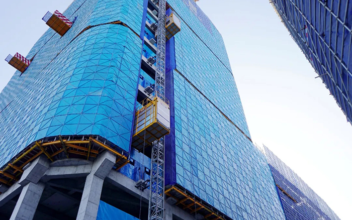 智领未来 共鉴新品 | 2025升级款尊凯实业智能施工升降机“引围观”