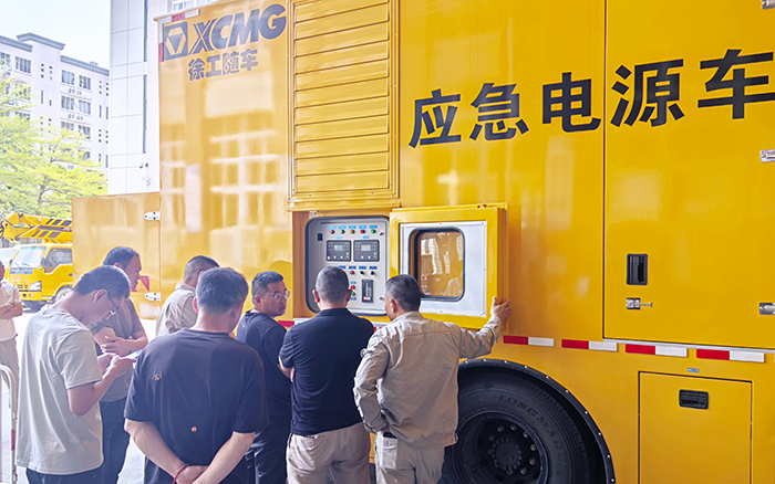 “救电先锋” 尊凯实业电源车奔赴福建，，，迎战用电岑岭