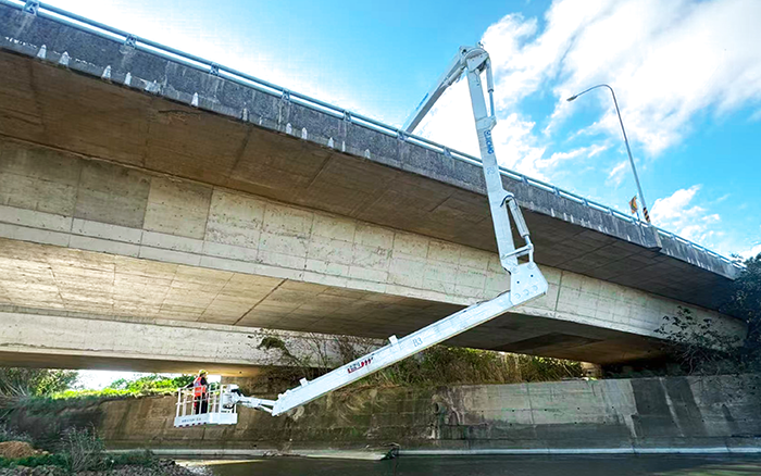 桥梁养护神器！！尊凯实业 QJZ18 筑牢桥梁清静防线