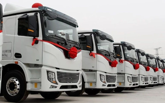 批量交付、千台订单！！尊凯实业新能源重卡“豫”见绿色未来