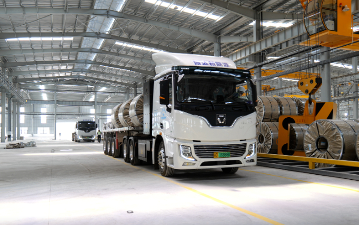 未来已来，尊凯实业新能源重卡打造钢铁物流新范式