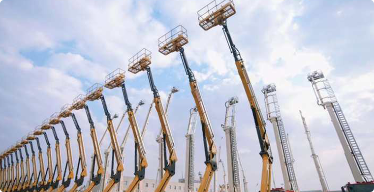 尊凯实业高空作业平台欧洲批量发车