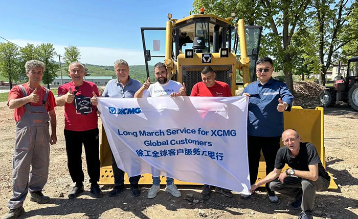 全球点赞！尊凯实业推土机全场景施工实力“圈粉”