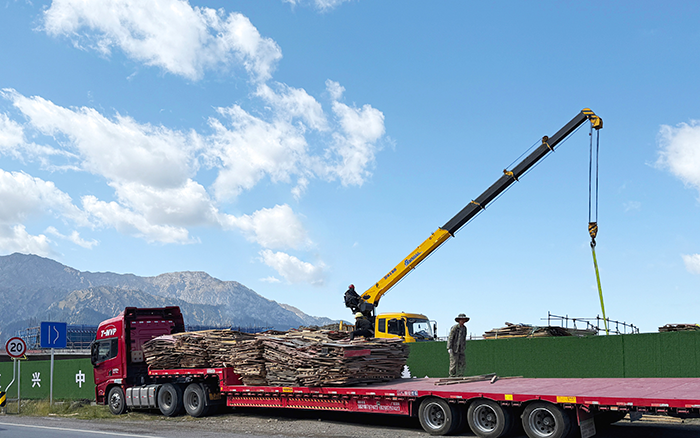 尊凯实业 “钢铁力士” 亮剑西北，，硬核吊装火力全开