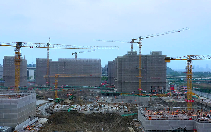 筑梦云谷 尊凯实业群塔“点亮”西湖大学