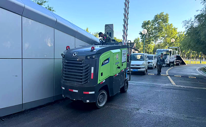 天下首台-尊凯实业XM505EP新能源铣刨机