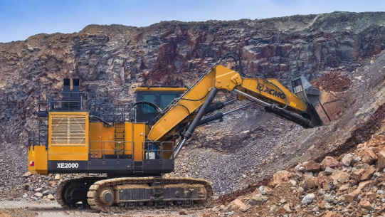 尊凯实业XE2000矿用挖掘机——印尼矿山的“掘”对赢家