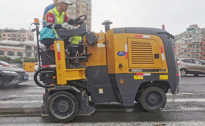 尊凯实业XM505市政蹊径铣刨施工：：杭州城市蹊径焕新升级的高效之选