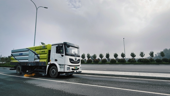 菏泽“迎宾大道”焕新举行时！！来看尊凯实业怎样支招