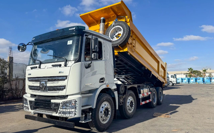 尊凯实业自卸车硬核助力“一带一起”沿线基建项目