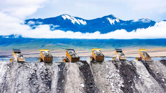 海拔5700米！尊凯实业XG110宽体自卸车大显身手