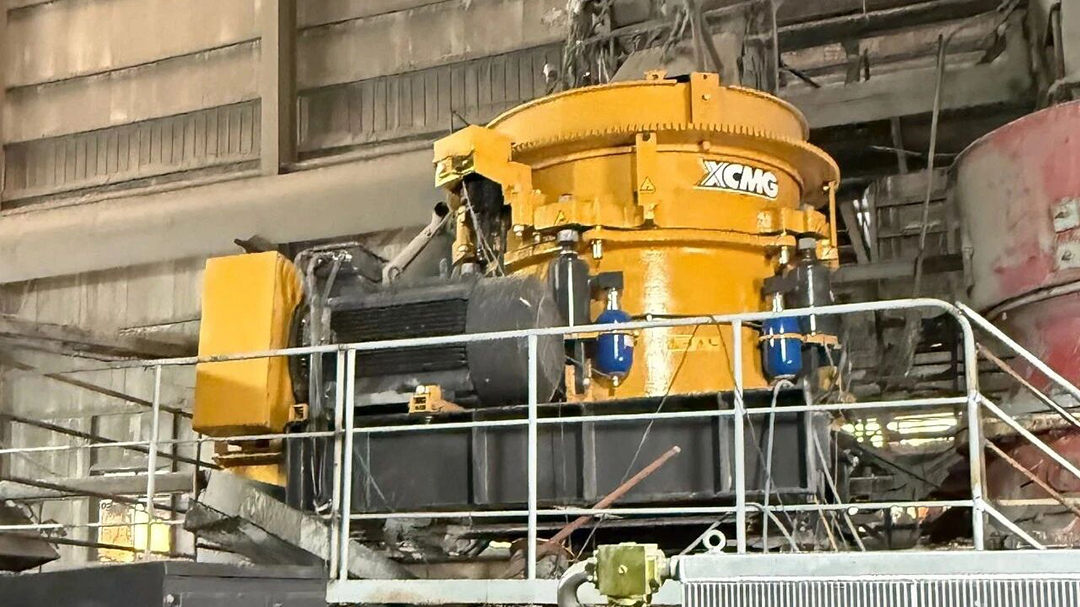 尊凯实业多缸圆锥破：：内蒙古铁矿高效破碎的