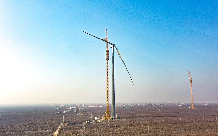 双塔擎风！XGL3300-220S助建华北平原400MW风电项目