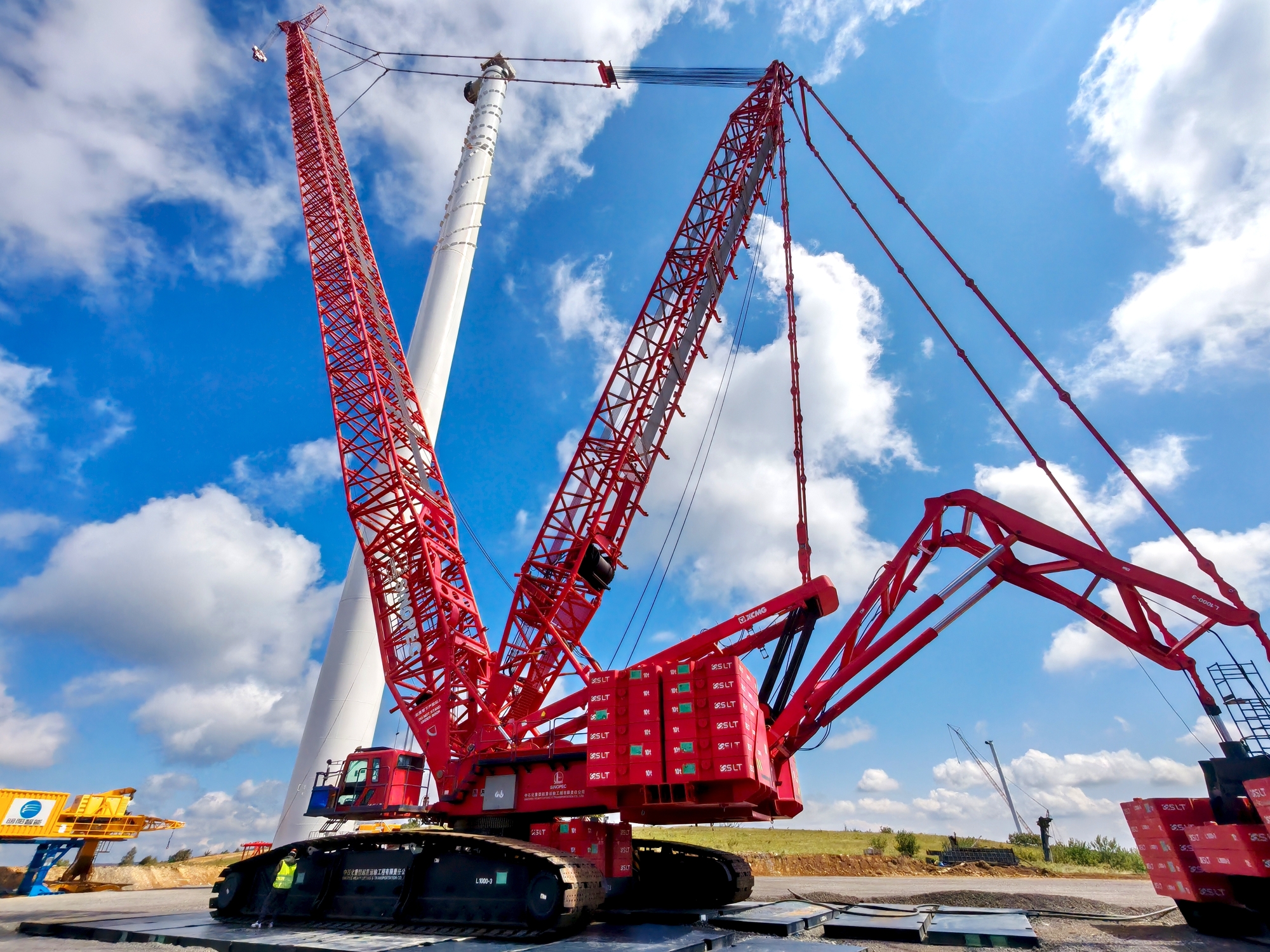 XGC15000A：：欧洲山地风电市场的“吊装硬核实力”