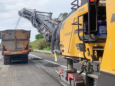 节能、高效、铣刨专家：：XM2005KIII施工纪实